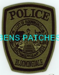 GEORGIA,BLOOMINGDALE POLICE SUBDUED 1
